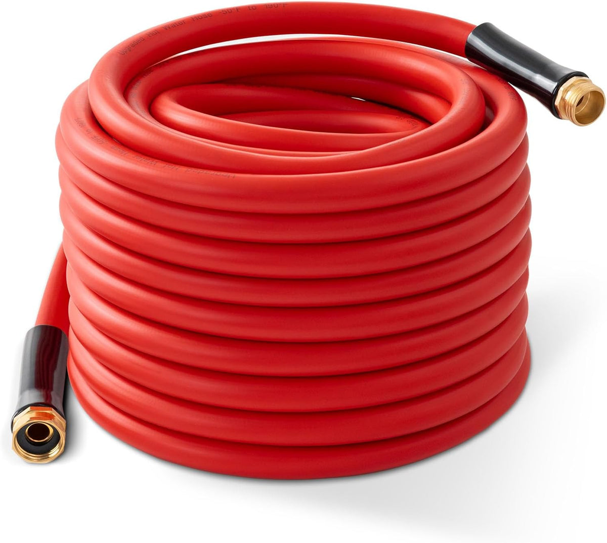 Garden Hose 75ft x 3/4” Hot Water Hose, Heavy Duty -50°F to 190°F,Burst 600Psi Flexible Upgraded