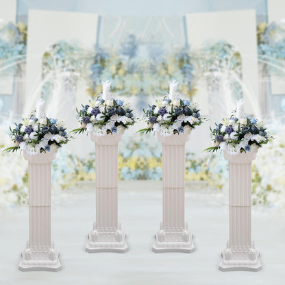 Roman Columns Wedding Stand Pillar Plant Stand Plastic Greek Statue Pedestal Flower Pot Holder