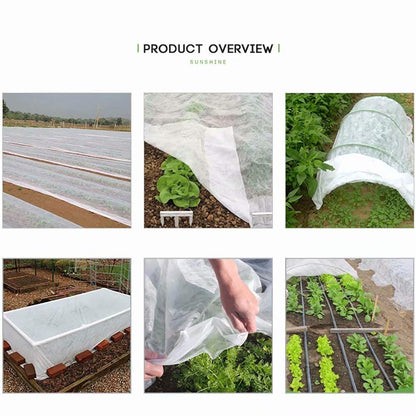 Agfabric Plant Covers Freeze Protection Floating Row Covers 10'x25' 0.55oz Plant Covers Freeze