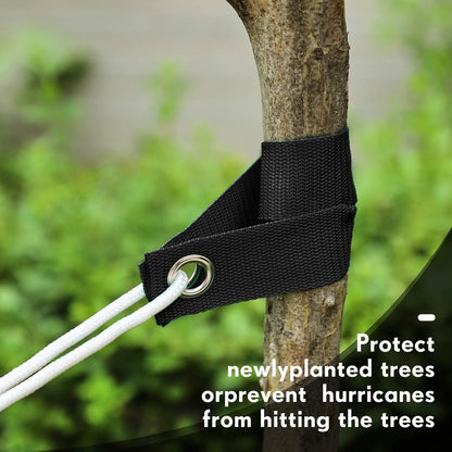 48 Pcs 15.74 Inches Tree Straps for Staking with Grommet Heavy Duty Young Tree and Plant Supports