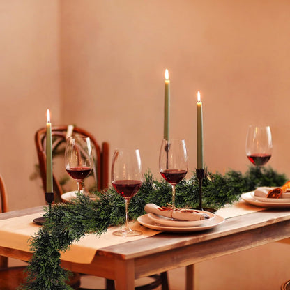 RECUTMS Artificial Garland 1pcs Fake Vines Ivy Greenery Stiff Leaves Plants Table Decor Faux