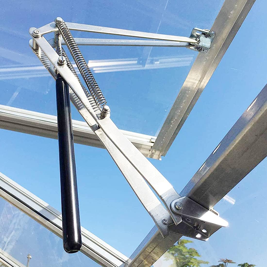 BIBISTORE Automatic Greenhouse Vent Opener Auto Solar Cold Frame Window Openers Agriculture
