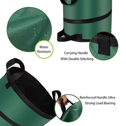 Camping Trash Can, Pop Up Trash Can/Recycle Bin, Foldable Garbage Can Camping for Gardening