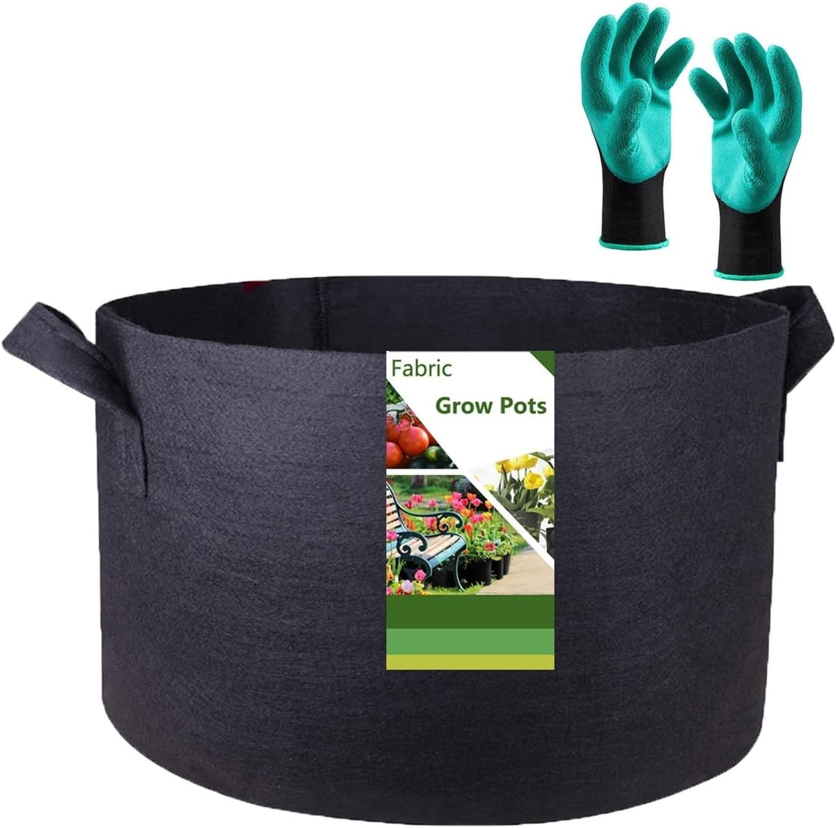 100 Gallon Large Raised Garden Bed Bag (40x20 inch) Big Garden Bag Sturdy Plant Grow Bag for