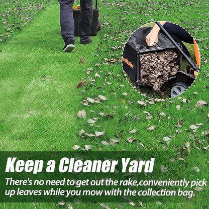 LawnMaster MEB1114K Electric Corded Lawn Mower 15-Inch 11AMP