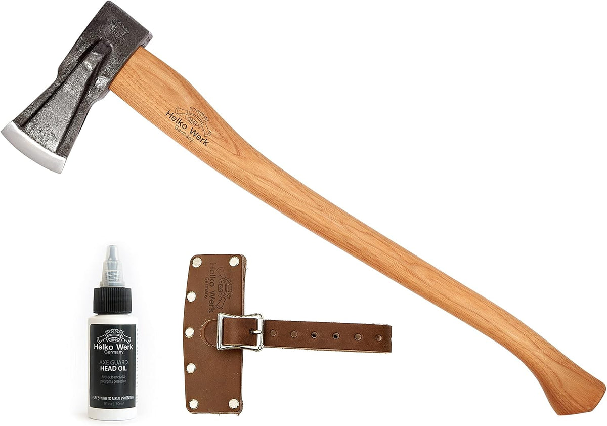 1844 Helko Werk Germany Traditional Spaltaxt - German Splitting Axe, Made in Germany Wood Splitter