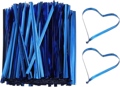 PATIKIL Bag Twist Ties 4 Inch, 800 Pcs Metallic Bread Ties for Treat Plastic Bags Gift Wrapping