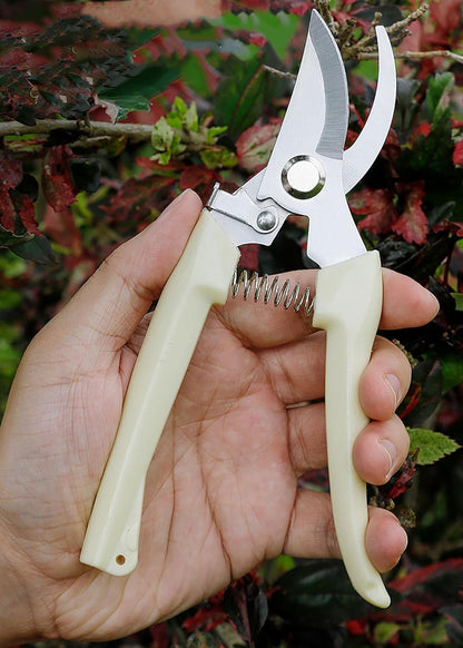 Garden Flower Shears Pruning Shears 6.9 inches Scissors Heavy Duty Plant Scissors for Cutting