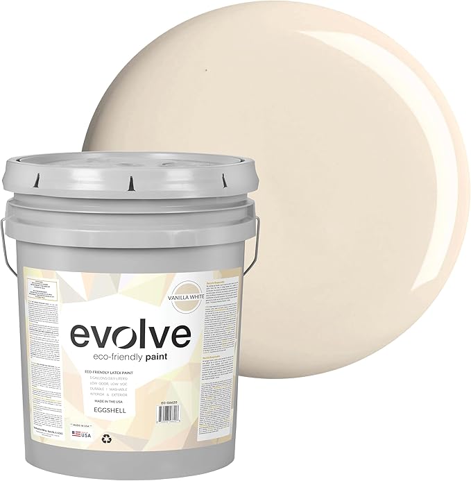 EVOLVE Paint & Primer: Environment-friendly, Low Sheen with One-coat Coverage for Interior &