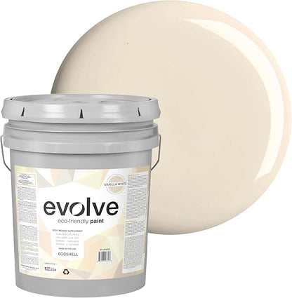 EVOLVE Paint & Primer: Environment-friendly, Low Sheen with One-coat Coverage for Interior &