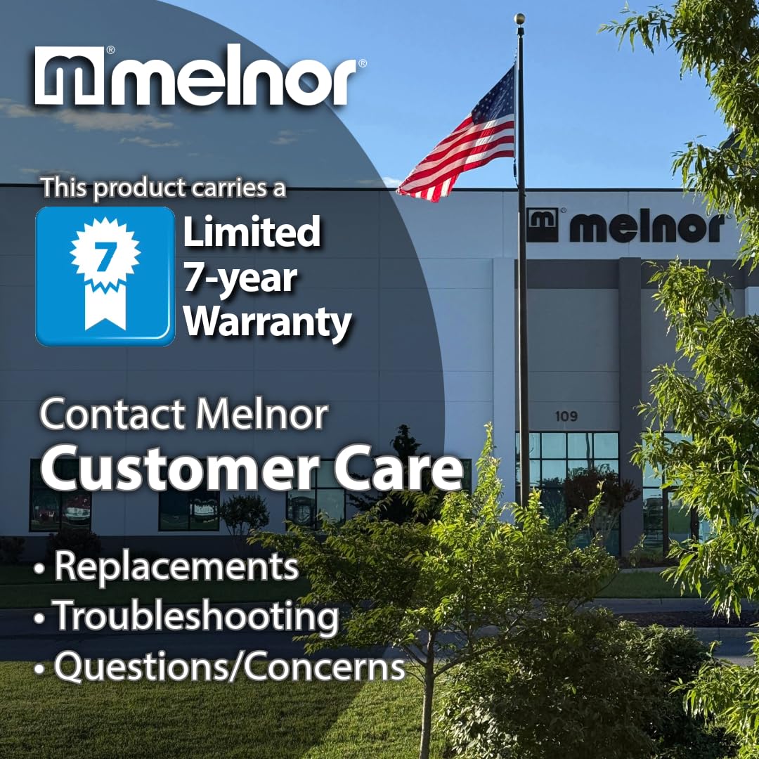 Melnor Turbo Oscillating Sprinkler, 2800 Sq Ft: Range Adjustable