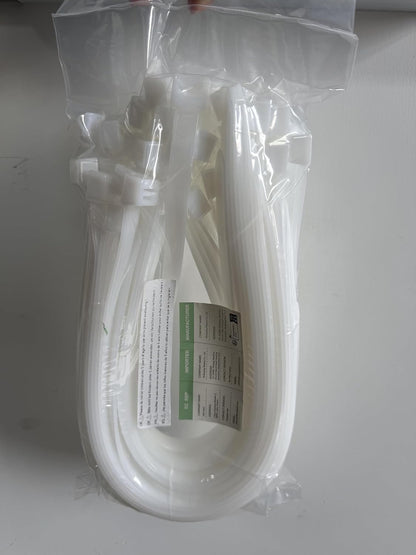 XINGO 26 inch White Zip Ties Heavy Duty 100 Pack, 200 lbs Ultra Strong Plastic Wire Ties, Large