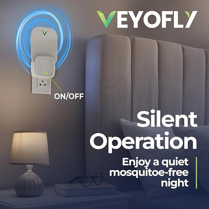 VEYOFLY Fly Catcher Indoor, Fly Trap Indoor, (1 Device + 3 Refills) Fruit Fly Traps for Indoors