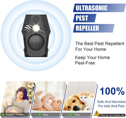 Superior Squirrel Repeller, Ultrasonic Squirrel Mouse Repellent Plug in, Electronic Rat Repeller