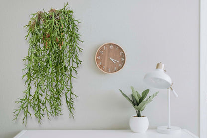 3 Fake Hanging Plants of Lambs Ear Stems with Roots, 47.24 inch Faux Hanging Greenery Plastic