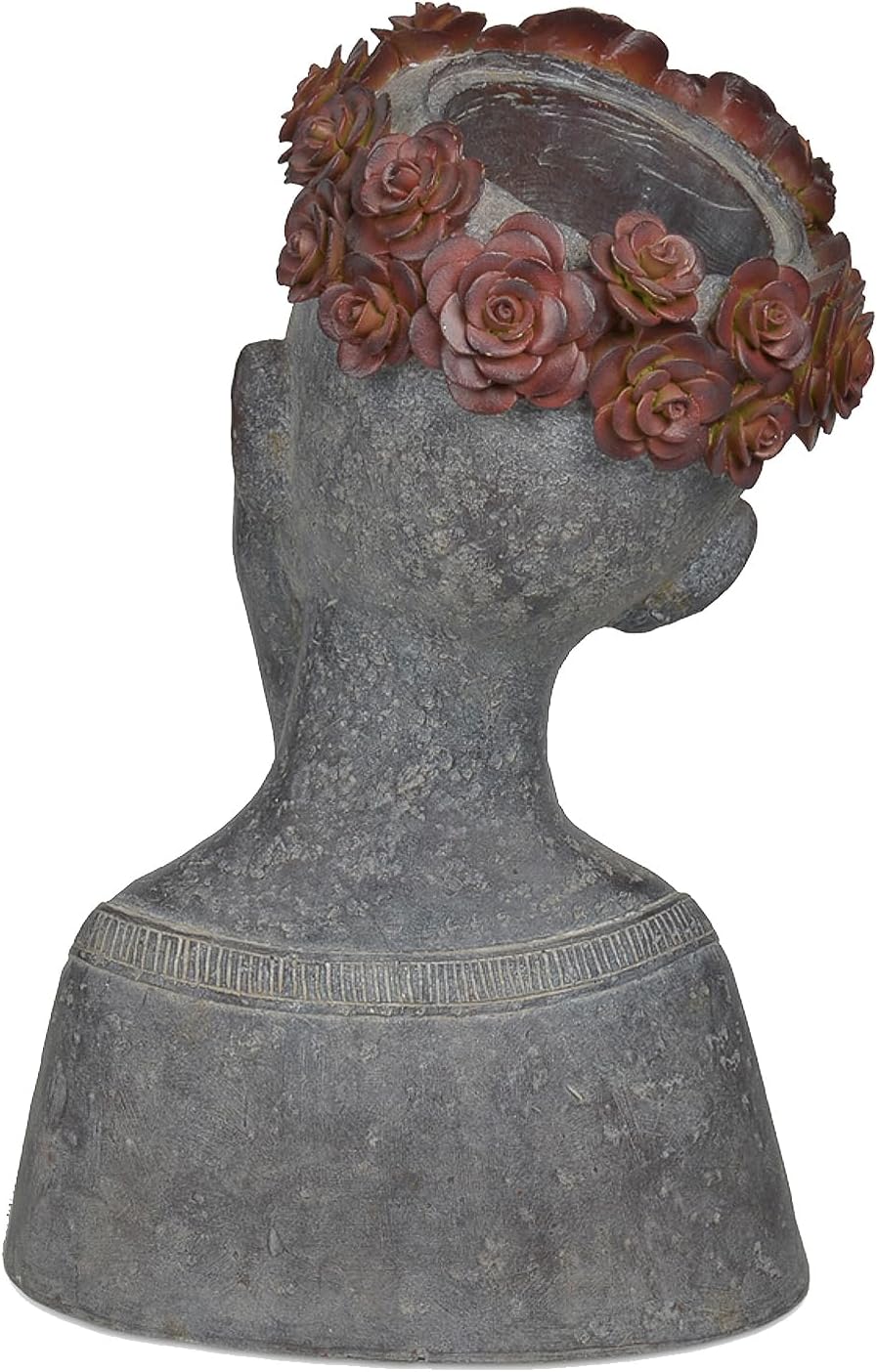 Newman House Studio Succulents Face Planters Pots Head - Flower Pot with Drainage Hole Face Head