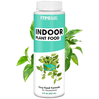 TPS NUTRIENTS Indoor Plant Food for Houseplants, Liquid Fertilizer 8 oz (250mL)