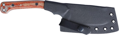 CRKT Razel Nax Fixed Blade Knife: Outdoor Razel Knife-Axe, 1075 Carbon Steel, Full Tang, Resin