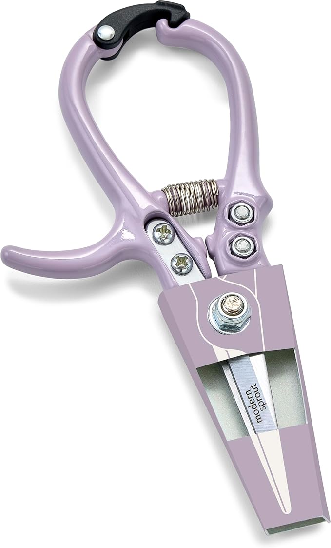 Modern Sprout Pruning Shears - Herb Snipping Scissors- Lightweight Gardening Tools W/Easy Lock