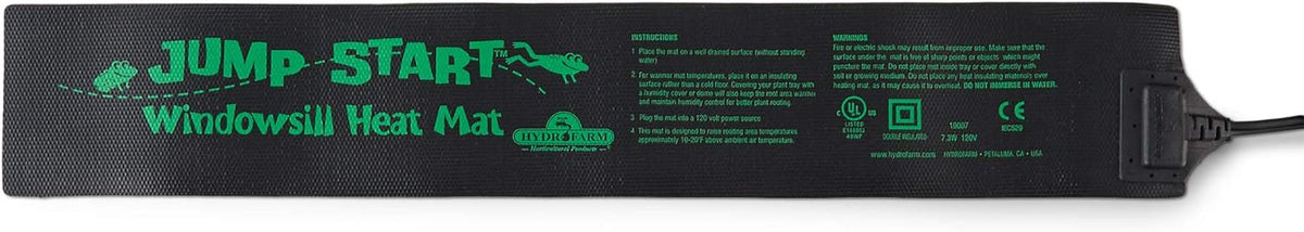 JUMP START Heat Mat, 3" x 20" Inches MT10004 Waterproof Durable, 7.3 Watt UL Certified Seedling