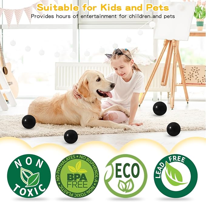 TRENDPLAY Plastic Balls for Ball Pits - Hollow Balls- Safe and Exciting Playtime - Perfect for Baby