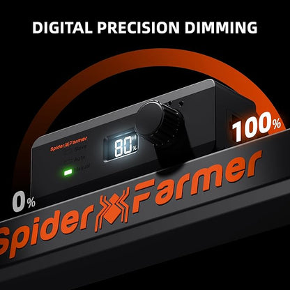 Spider Farmer G7000 Cost-Effective 730W LED Grow Lights, 5x5ft Coverage Commercial Bar Style LED