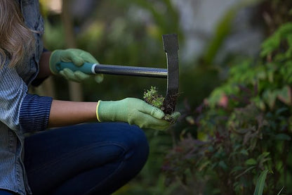 Yard Butler Terra Garden Hand Tools - Weeding Hand Tiller Tool for Efficient Gardening - Weed