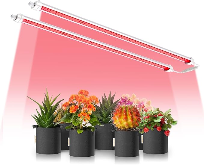 Spider Farmer LED Plant Grow Light GlowR80, 3.2ft Deep Red Supplemental Lighting Bar for Indoor