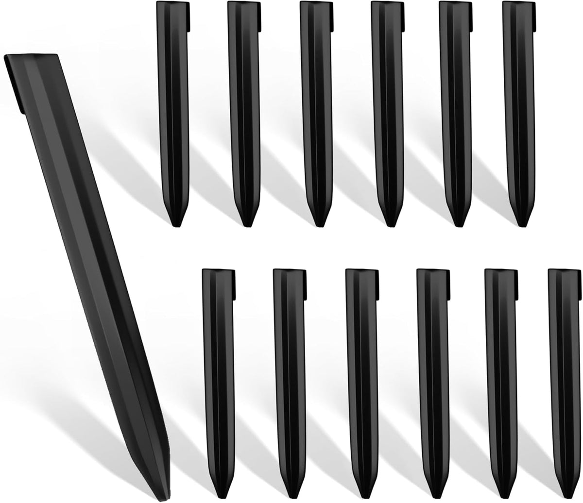 Metal Landscape Edging 6" x 50' Flexible Garden Border, Black