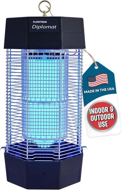 Flowtron Indoor/Outdoor Fly Control, 2000 sq.ft Indoor & 2 Acre Outdoor Insect Control with Dual