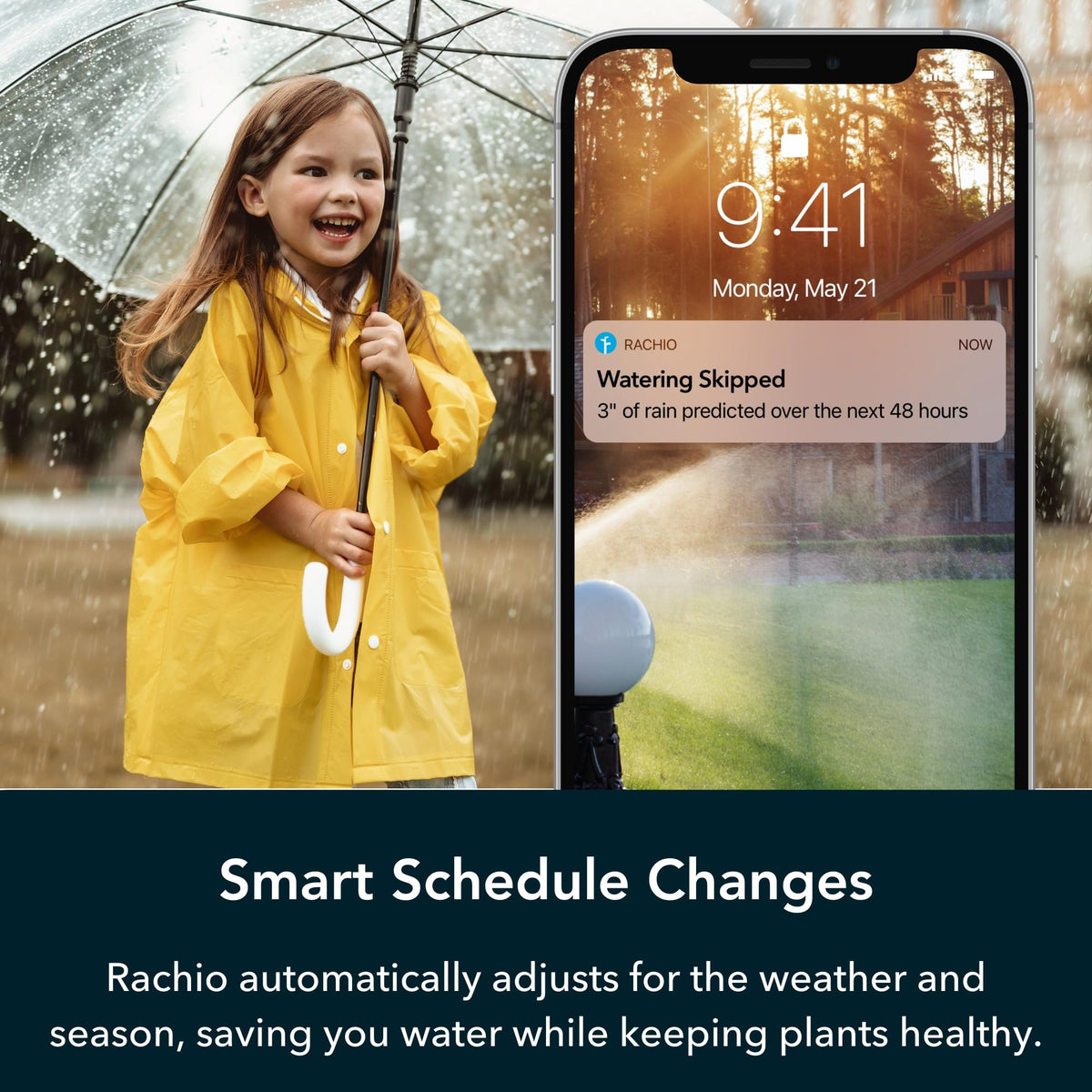 Rachio 3: 8 Zone Smart Sprinkler Controller (Simple Automated Scheduling + Local Weather