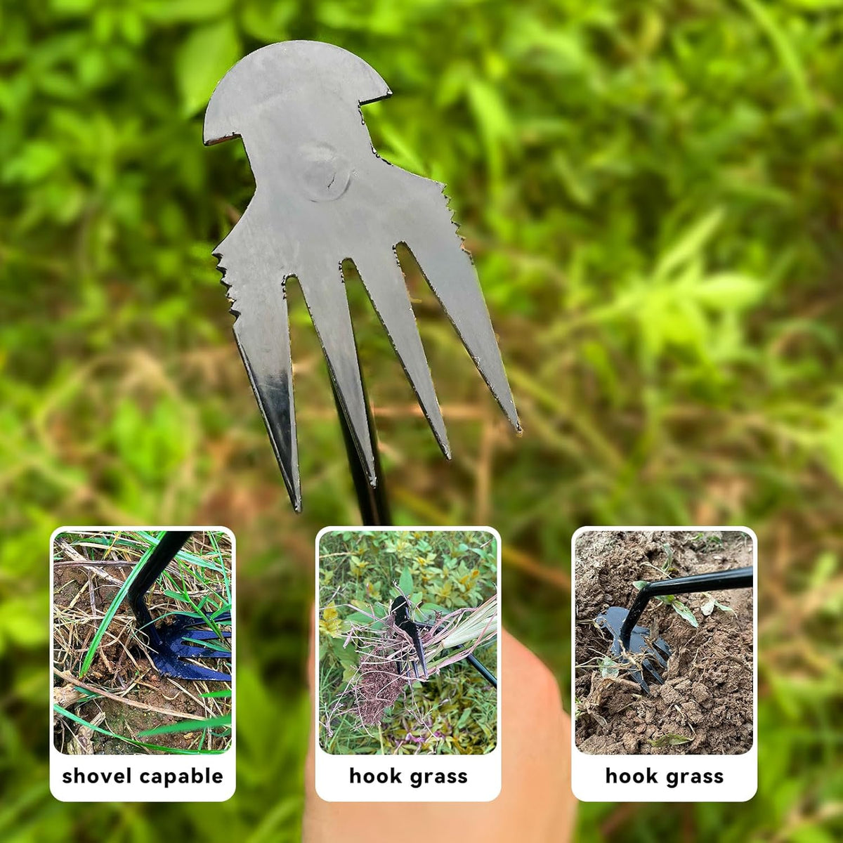 Weed Puller Tool,Portable Garden Hand Tool for Weed Removal,2024 New Garden Weeder Tool Stainless