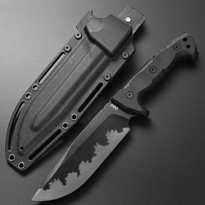 GTK7 Fixed Blade Knife DC53 Steel Blade Full Tang Nylon Fiberglass Handle EDC Fixed Knifes for