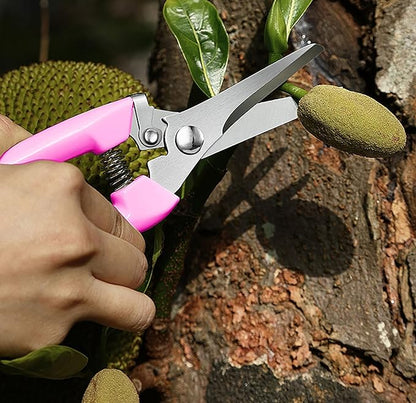 2pcs Garden Flower Shears Pruning Shears 6.9 inches Scissors Lightweight Plant Scissors for Cutting