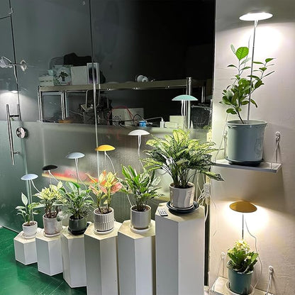 LED Grow Lights for Indoor Plants, Smart USB Small Full Spectrum Plant Lights with Remote, Height