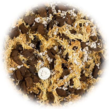 Premium Sphagnum Moss, Perlite and New Zealand Pine Bark Blend for Carnivorous Plants - Perfect for