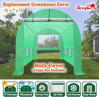 Strong Camel Replacement Greenhouse Cover for Walk in Greenhouse Frame Green House Top Cover (Frame