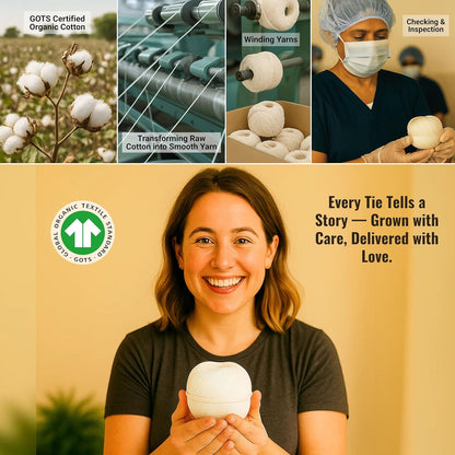 Organic Butcher’s Twine for Cooking & Trussing – 1.2mm Heavy-Duty Natural Cotton Kitchen Twine 1000