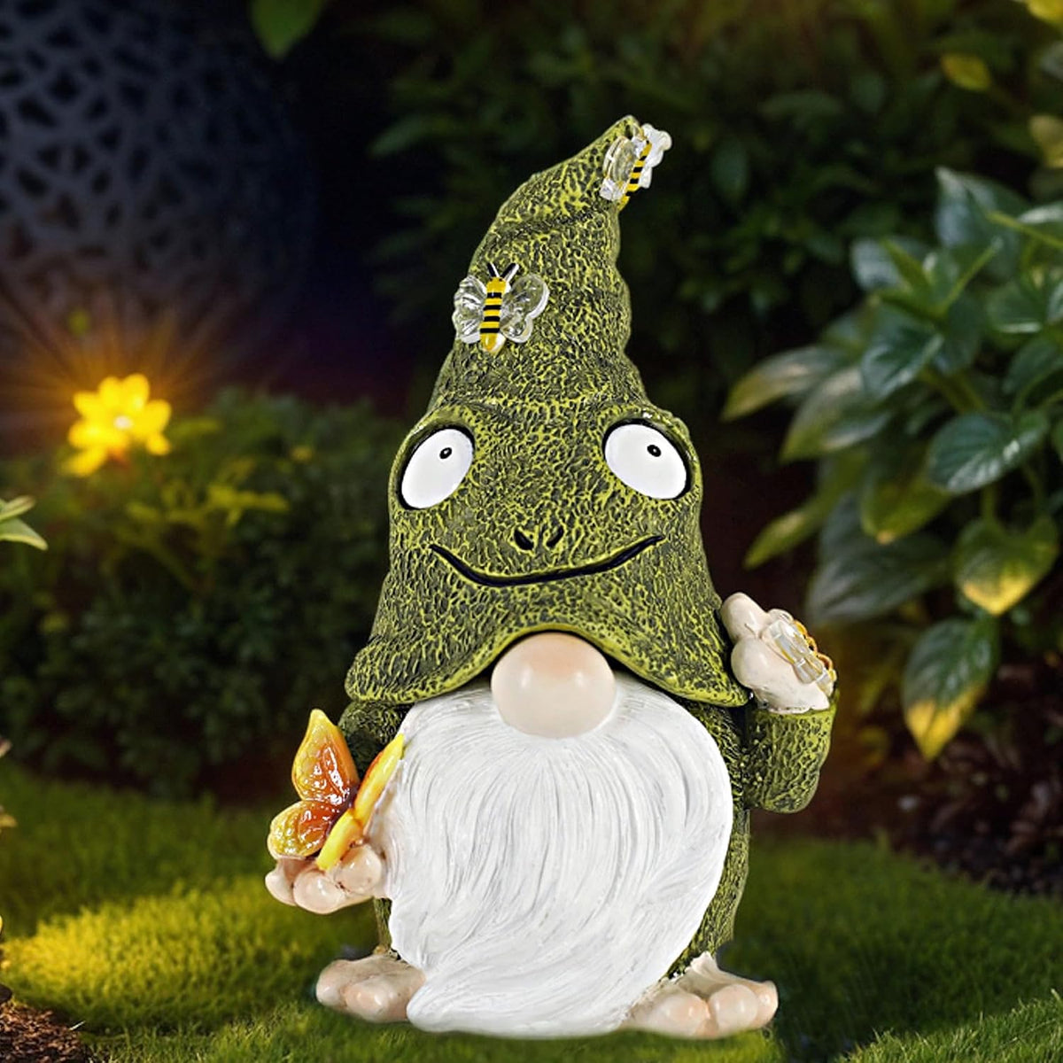 Key Hider Outdoor Garden Gnomes Statue Hide A Key Outside Gnome Figurine Decor For Yard Lawn Hidden