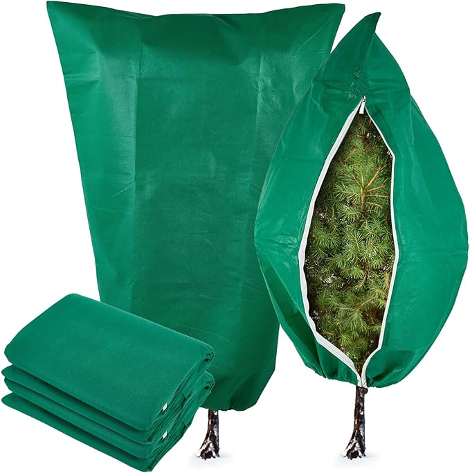 YATHO Plant Covers Freeze Protection 2 Packs 31.5" W X 47.3" H Thicker Large Outdoor Winter Frost