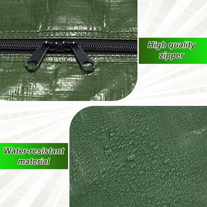 4 Pcs 66 Gallon Large Moving Bags with Zipper and Handles Foldable Storage Duffle Bags Heavy Duty