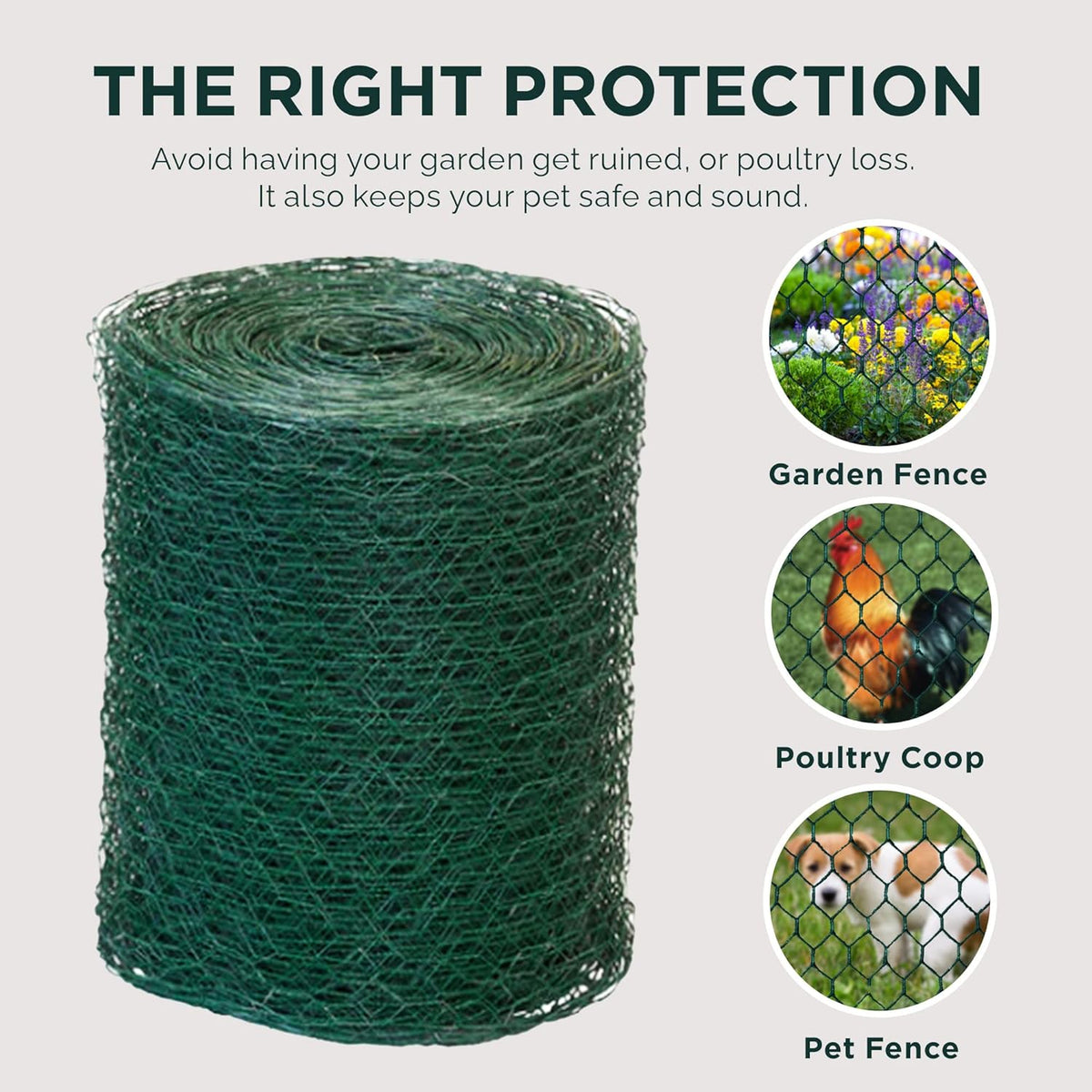 SLS SUPPLY FLORA - Green Florist Netting, Customizable Floral Wire, Steel Wire Mesh Roll, Versatile