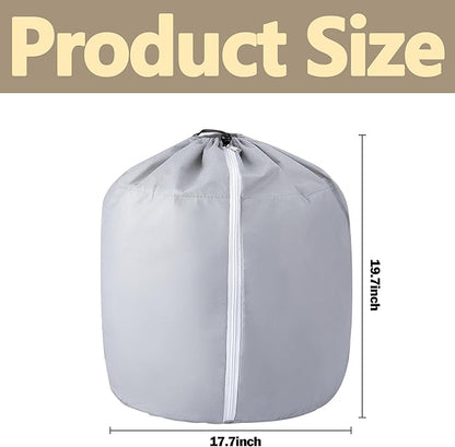Tlswshsy 2PCS Plant Winter Protection Pot - 19.7" x 17.7" Flower Pot Protection Bag - Anti-Frost