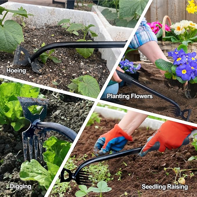 Weed Puller Tool-2Pcs Gardening Hand Weeder Tools, 2025 New Weeding Artifact Uprooting Weeding