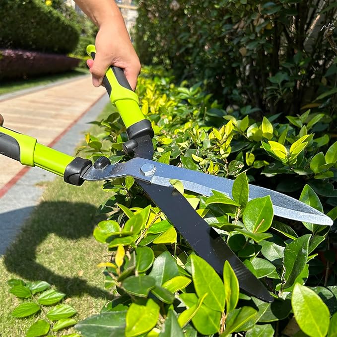 Loppers Hedge Clippers Garden Shears, 3PCS Yard Tools Combo Set Tree, Shrub & Bush Care Kit for