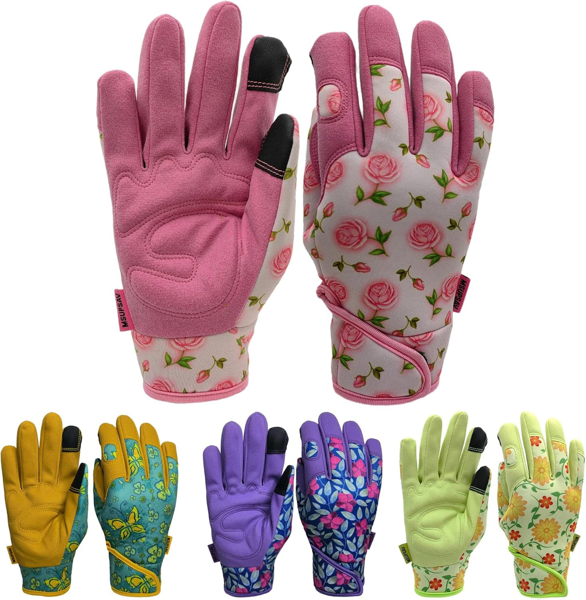 Thorn Proof&Puncture Resistant Gardening Gloves with Grip,Garden Gloves for Women, Leather Work