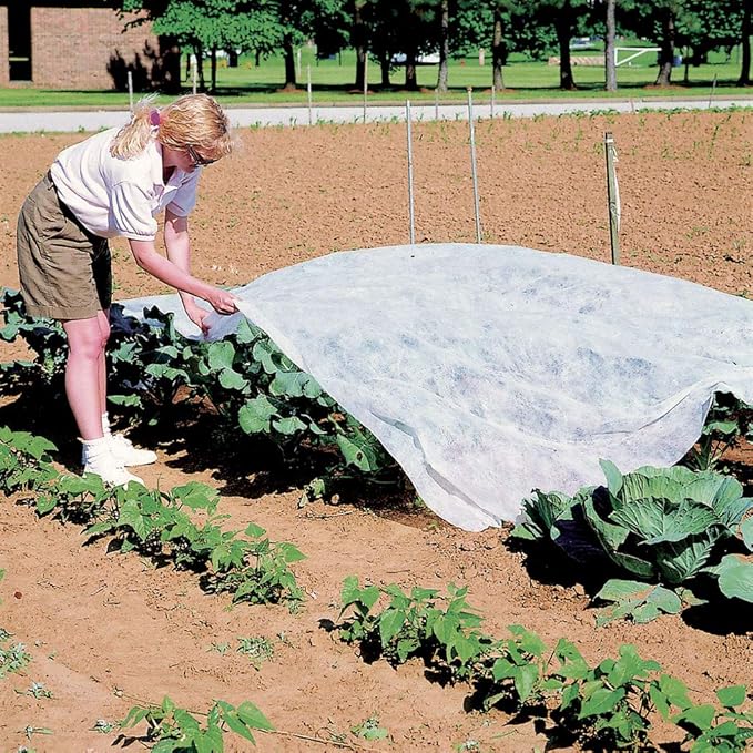 Plant Covers Freeze Protection, 10ft×33ft Reusable Rectangle Frost Protection Floating Row Cover