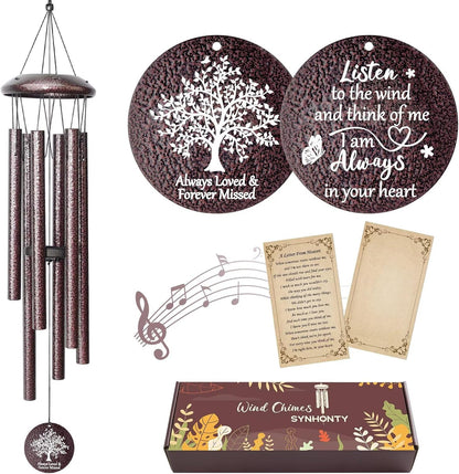 Memorial Gifts for Loss of Love one, 25''Memorial Wind Chimes of Sympathy Gifts for Loss of Love