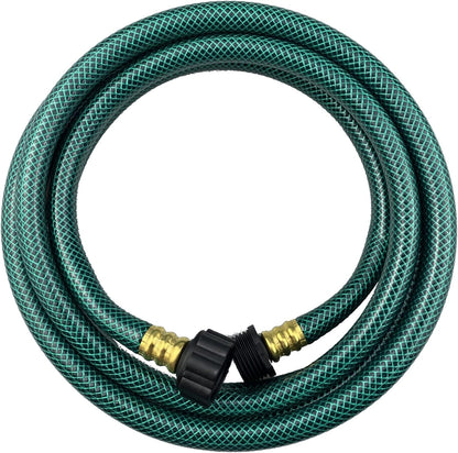 PVC Garden Hose 1/2 Inch, Flexible Water Hose with Male and Female Fittings, No Leaking, Heavy