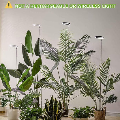 Plant Grow Light,yadoker LED Growing Light Full Spectrum for Indoor Plants,Height Adjustable